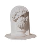 Escultura Mitologia Grega Busto de resina de Zeus 13,5 cm