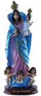 Escultura Nossa Senhora da Cabeça 17 cm resina