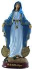 Escultura Nossa Senhora da Medalha Milagrosa 14 cm resina Escultura Nossa Senhora da Medalha Milagrosa 14 cm resina