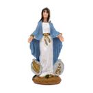 Escultura Nossa Senhora das Medalhas 8 cm em Resina