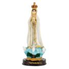 Escultura Nossa Senhora de Fátima 14,50 cm em Resina
