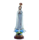 Escultura Nossa Senhora de Fátima 31 cm resina