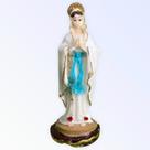 Escultura Nossa Senhora de Lourdes 8 cm em Resina