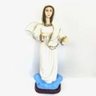 Escultura Nossa Senhora Rainha da Paz 27 cm em resina