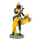 Escultura Orixá Iansã Amarela 23 cm em Resina