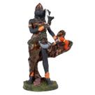 Escultura Orixá Iansã Marrom 23 cm em Resina