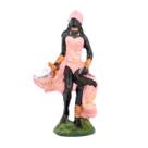 Escultura Orixá Iansã Rosa 15 cm em Resina