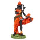 Escultura Orixá Iansã Vermelha 23 cm em Resina
