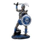 Escultura Orixá Ogum Guerreiro 22 cm em Resina
