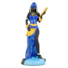 Escultura Orixa Oxum Azul 23 cm em Resina