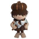 Escultura Orixas Xangô coleção baby Criança 10 cm resina