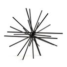 Escultura Ouriço Preto Em Metal M - Mart