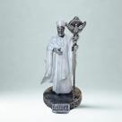 Escultura Oxalá Segurando Seu Opaxorô Vintage em Resina 10cm