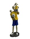 Escultura Pai Com Filhos Meninomenina Copa Do Mundo Brasil