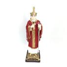 Escultura Papa João Paulo II 16 cm resina
