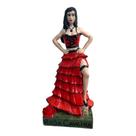 Escultura Pomba Gira Rosa Caveira Vermelha 15 Cm em Resina Escultura Pomba Gira Rosa Caveira Vermelha 15 Cm em Resina