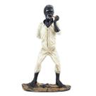 Escultura Preto Velho Curador 22 cm Resina