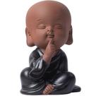 Escultura Purple Sand Silence Monk Figure 8,6x6,1x12,8 cm