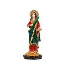 Escultura Santa Luzia 7,50 cm em Resina