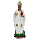Escultura Santo Agostinho 18 cm em Resina