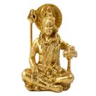 Escultura Shiva Meditando Dourado 12 cm em Resina Escultura Shiva Meditando Dourado 12 cm em Resina