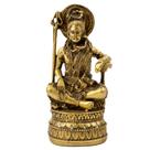 Escultura Shiva Meditando Dourado 16 cm em Resina Escultura Shiva Meditando Dourado 16 cm em Resina