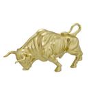 Escultura touro decorativo dourado - Espressione Escultura touro decorativo dourado - Espressione
