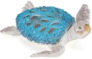 Escultura VVGIFTS, decoração oceânica, tartaruga marinha, recife de coral, azul, 9 cm