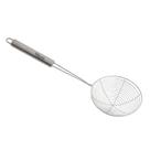 Escumadeira Aramada Peneira Frituras Aço Inox 19cm Diâmetro