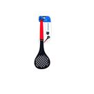 Escumadeira de nylon 31cm homefelx preto e vermelha fxh-458 - HOMEFLEX Escumadeira de nylon 31cm homefelx preto e vermelha fxh-458 - HOMEFLEX