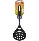 Escumadeira de Nylon Preta 28cm - Rotaplast