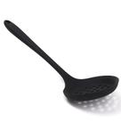 Escumadeira de Silicone Bueno 29,8cm preto