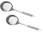ESCUMADEIRA EM AÇO INOX 32cm MIMO STYLE SUPER RESISTENTE - KIT C/2un