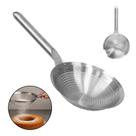 Escumadeira Peneira de Massas Total Inox Redonda 25x50cm FRG0251 Frigopro