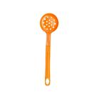 Escumadeira Talher Em Nylon Cozinha Utensílio Laranja 28Cm
