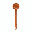 Escumadeira Talher Em Nylon Cozinha Utensílio Laranja 28Cm