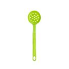 Escumadeira Talher Em Nylon Cozinha Utensílio Verde 28Cm