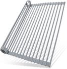 Escurreplatos Ohuhu envuelto en silicona 45x39 cm para sobre el fregadero