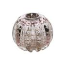Esfera Italy Rosa Claro e Dourado Lyor