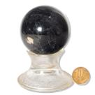 Esfera Ônix Preto Pedra Lapidado 200 a 300g Aprx 5cm Tipo B