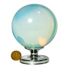 Esfera Opalina Pedra Lapidado 700 a 800g 80 a 90mm Tipo A