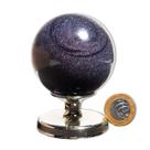 Esfera Pedra Estrela Pigmentado Cintilante Azul Cod 119895