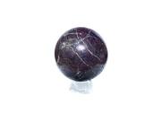 Esfera Pedra Purpurita Natural Grande 8 a 10 cm Decoração Esfera Pedra Purpurita Natural Grande 8 a 10 cm Decoração
