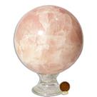 Esfera Quartzo Rosa Grande Pedra Natural Classe B 13cm 3.3Kg