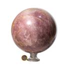 Esfera Quartzo Rosa Pedra Bola Natural 16 Kg 22,8cm Classe C
