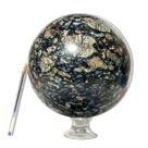 Esfera Riolita Azul Pedra Bola Natural 11Kg 20,5cm Classe B
