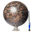 Esfera Riolita Rosa Pedra Natural 14,9Kg 21cm Classe B