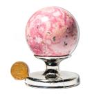 Esfera Rodocrosita Pedra Natural 200 a 300g 5 a 5,5cm Tipo B Esfera Rodocrosita Pedra Natural 200 a 300g 5 a 5,5cm Tipo B