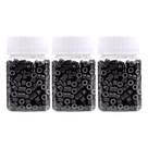 Esferas de silicone para extensões de cabelo 1500 unidades AMGPT marrom escuro