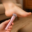 Esfoliador Elétrico Lixa Removedor de Calos Aparelho Pedicure Pé Spa Limpeza Pele Morta